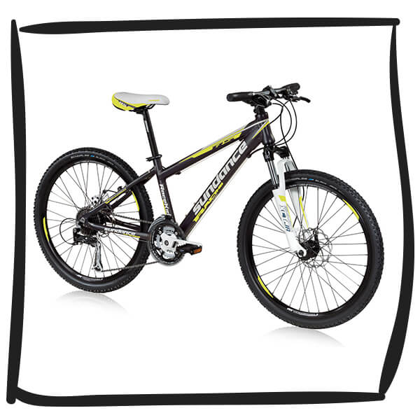 We have children's bikes in different frame sizes, so it fits every child