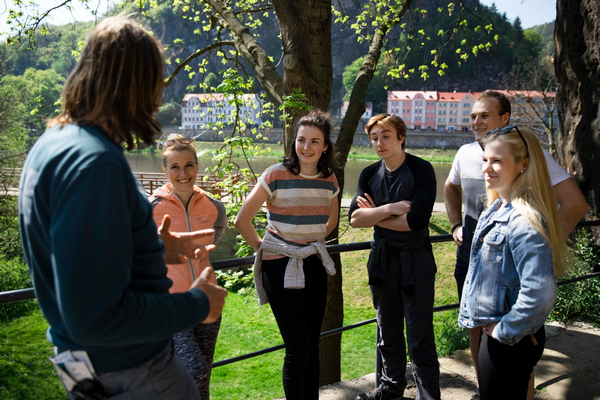 Guided tour of the chateau and the town of Děčín