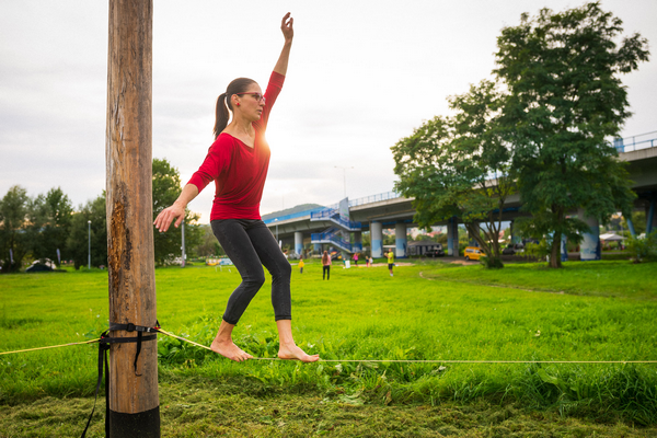 Slackline Active Park Děčín