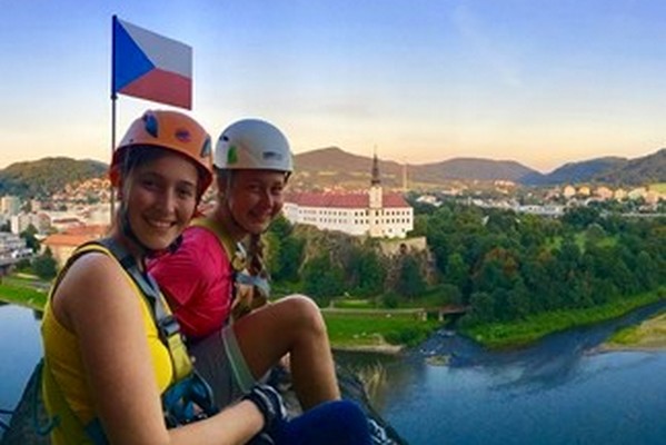 Klettersteig Schäferwand in Tetschen mit der Führung 