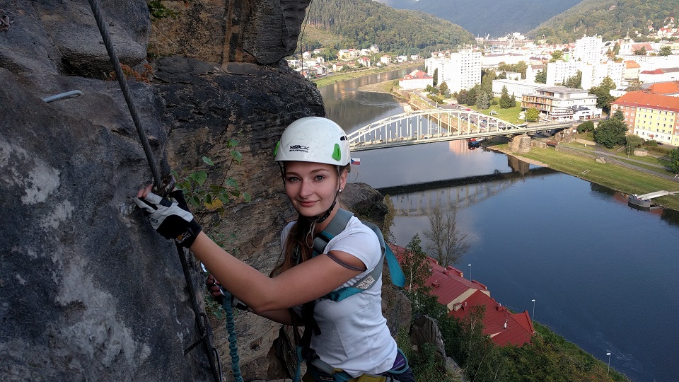 Views from the Děčín ferrata